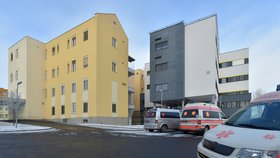 Přetížená nemocnice v Chebu (11.1.2021)