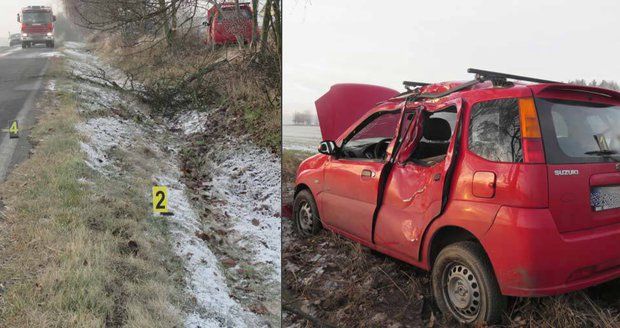 Policista (†44) zemřel při havárii na Chebsku, dítě (3) bylo ve voze zraněno