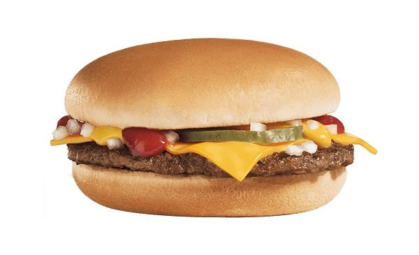 Legendární cheeseburger v McDonald&#39;s
