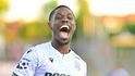 Cheick Souaré z Plzně se raduje z gólu