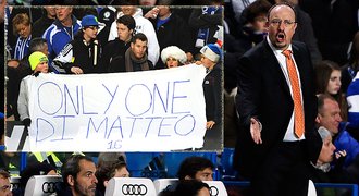 Udeřila 16. minuta a fanoušci Chelsea spustili: "Róóóberto Di Mattéééo!"