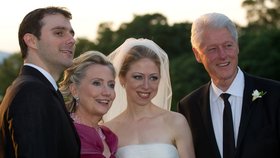 Princeznička Chelsea Clinton se vdala. Ve třiceti letech.