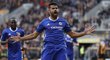 Útočník Chelsea Diego Costa slaví gól proti Hullu