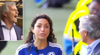 Celé VIDEO: Takhle Mourinho seřval lékařku Evu. Jako malou holku!