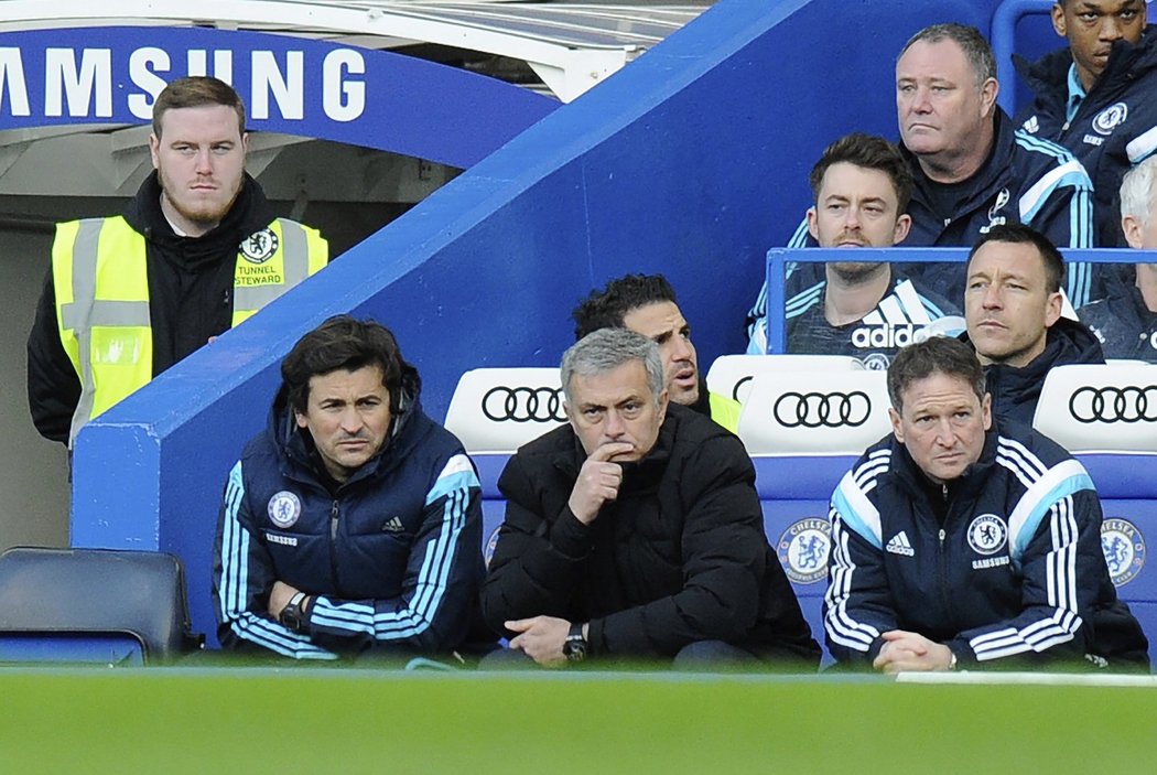 Trenér Chelsea José Mourinho nevěřil vlastním očím