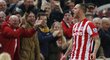 Útočník Stoke Marko Arnautovic rozhodl duel s Chelsea