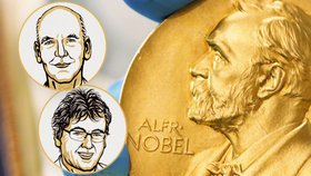 Nobelovu cenu za chemii mají Němec a Američan za výzkum tvorby molekul