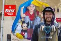 Podcast: Yevhenia(7) píše ChemiSovi z Charkova. Nuselská malba zaujala i dceru tvůrce Bolka a Lolka