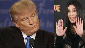 Zpěvačku Cher děsí Donald Trump: Jsem z něho traumatizovaná, říká 
