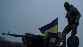 Ukrajinská armáda u Chersonu (11.12.2022)