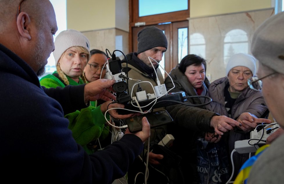 Problémy s dodávkami energií v Chersonu (15.11.2022)