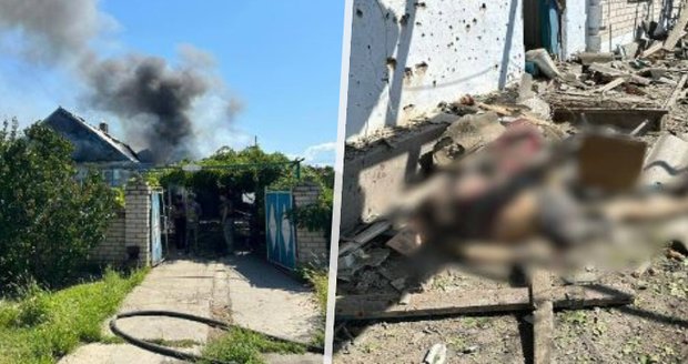 Masakr na jihu Ukrajiny: 7 mrtvých po útoku Rusů. Zemřelo i nemluvně (†23 dní) a  chlapec (†12)