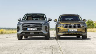 Chery Tiggo 9 vs. Škoda Kodiaq iV Chery Tiggo 9 vs. Škoda Kodiaq iV