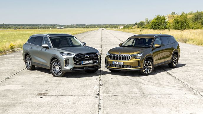 Chery Tiggo 9 vs. Škoda Kodiaq iV Chery Tiggo 9 vs. Škoda Kodiaq iV