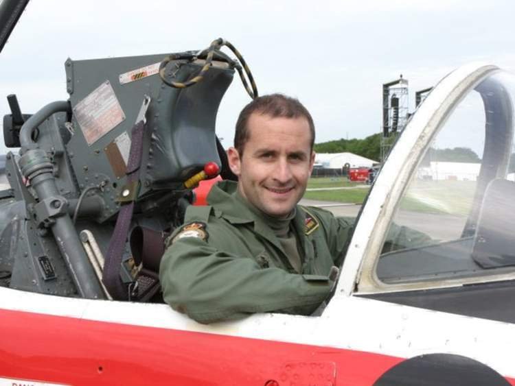 35letý pilot Kevin Whyman létal s tryskáčem v RAF