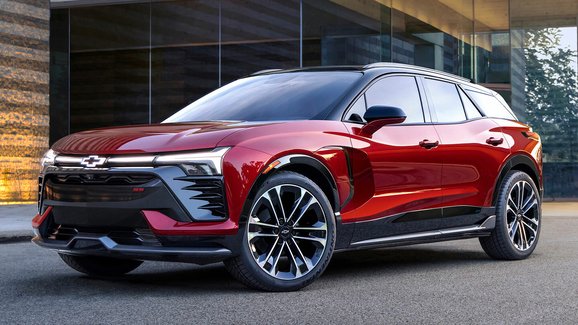 Elektrický Chevy Blazer EV na první fotce, rovnou ve verzi SS