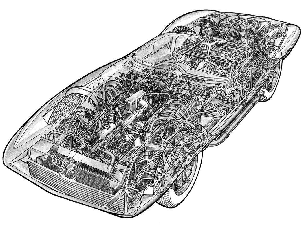 Chevrolet Corvette XP-87 Stingray Racer (1959)