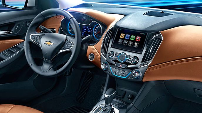 Chevrolet odhaluje interiér nové generace Cruze, je luxusnější než dnes Chevrolet odhaluje interiér nové generace Cruze, je luxusnější než dnes