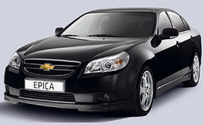Chevrolet Epica: sportovní paket pro sedan střední třídy