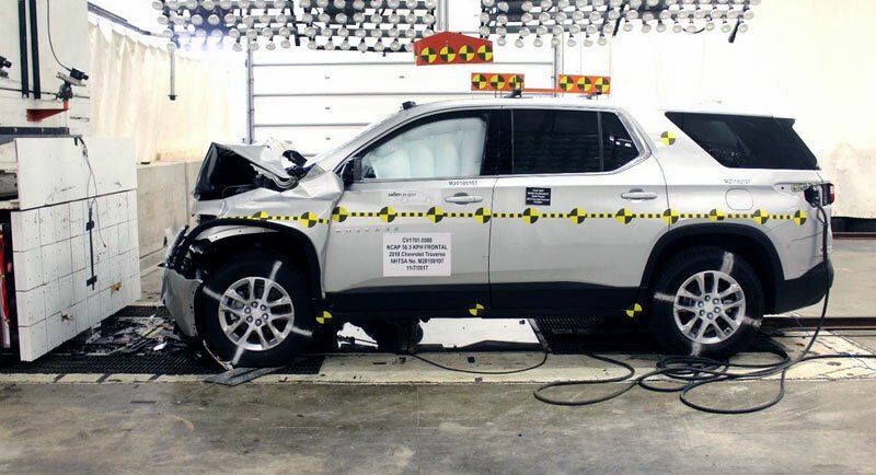 V evropském nárazovém testu NCAP se auto logicky neobjevilo, v náročnějším americkém NHTSA ale excelovalo a odneslo si plný počet hvězdiček