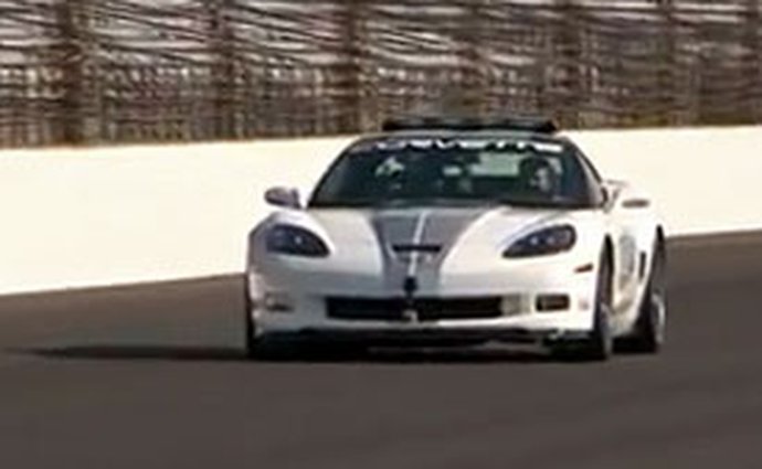 Corvette ZR1 jako zaváděcí vůz na 500 mil Indianapolis (video)