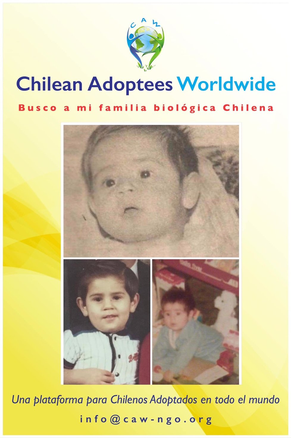 &#34;Hledá se...&#34; Světový spolek chilských adoptovaných pomáhá s hledáním rodin.