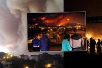 Ohnivé peklo v Chile: Hořely stovky domů, 16 mrtvých