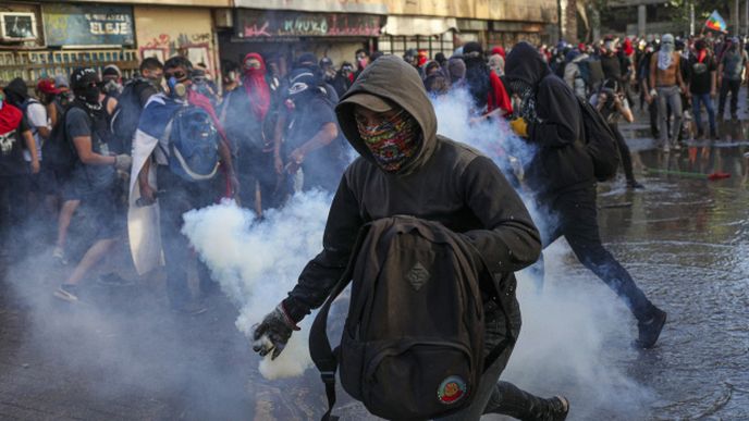 Protivládní protesty v Chile