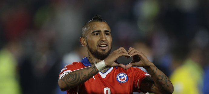 Záložník Chile Arturo Vidal rozhodl proměněnou penaltou duel proti Ekvádoru
