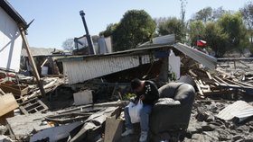 Chile zasáhlo zemětřesení o síle 7,2 stupně Richterovy škály.