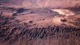 Za normálních podmínek vypadá poušť skoro jako povrch Marsu.
