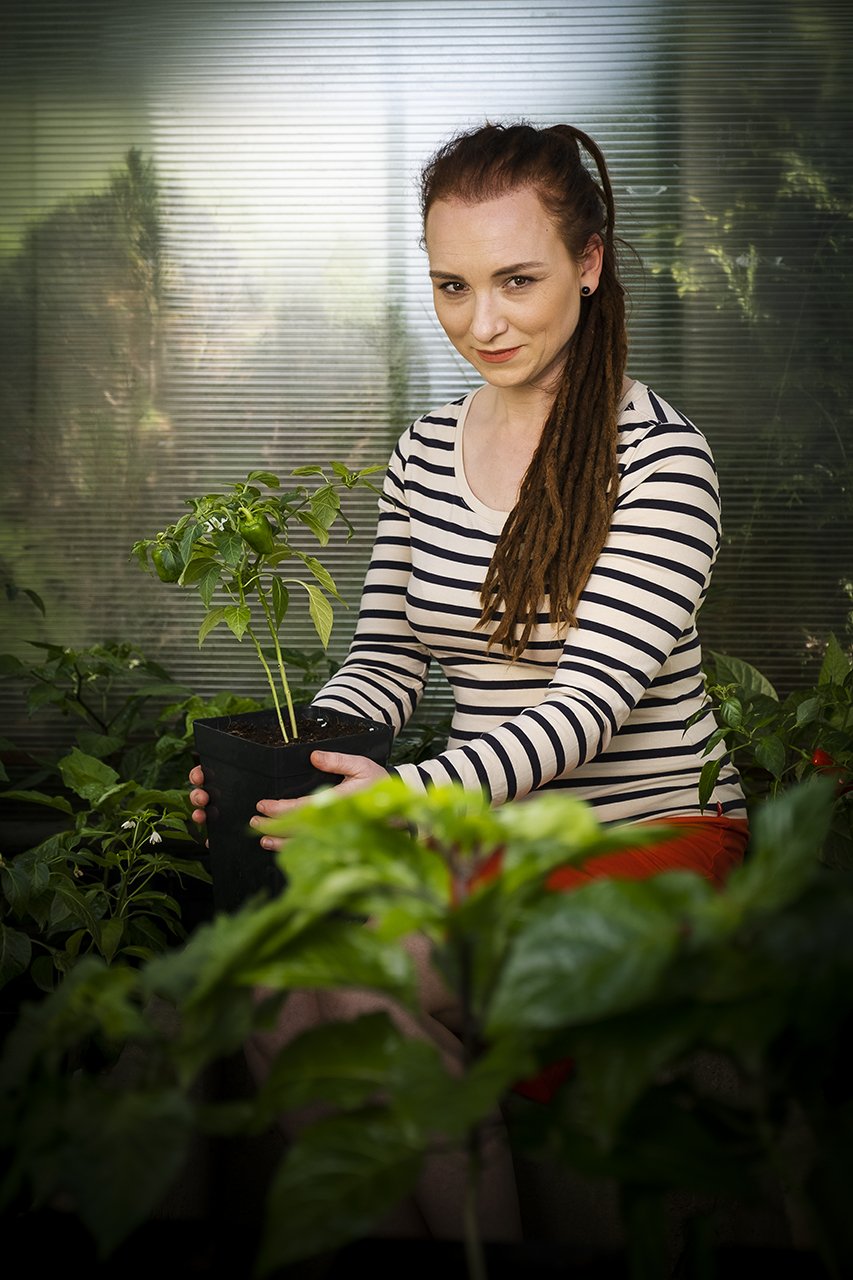 Na chilli nedá Magdalena dopustit. V Praze si pěstuje nejrůznější odrůdy pálivých papriček, následně z nich pak vyrábí výrazné pikantní poochutiny.