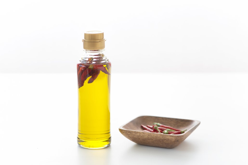 Papričky v olivovém oleji