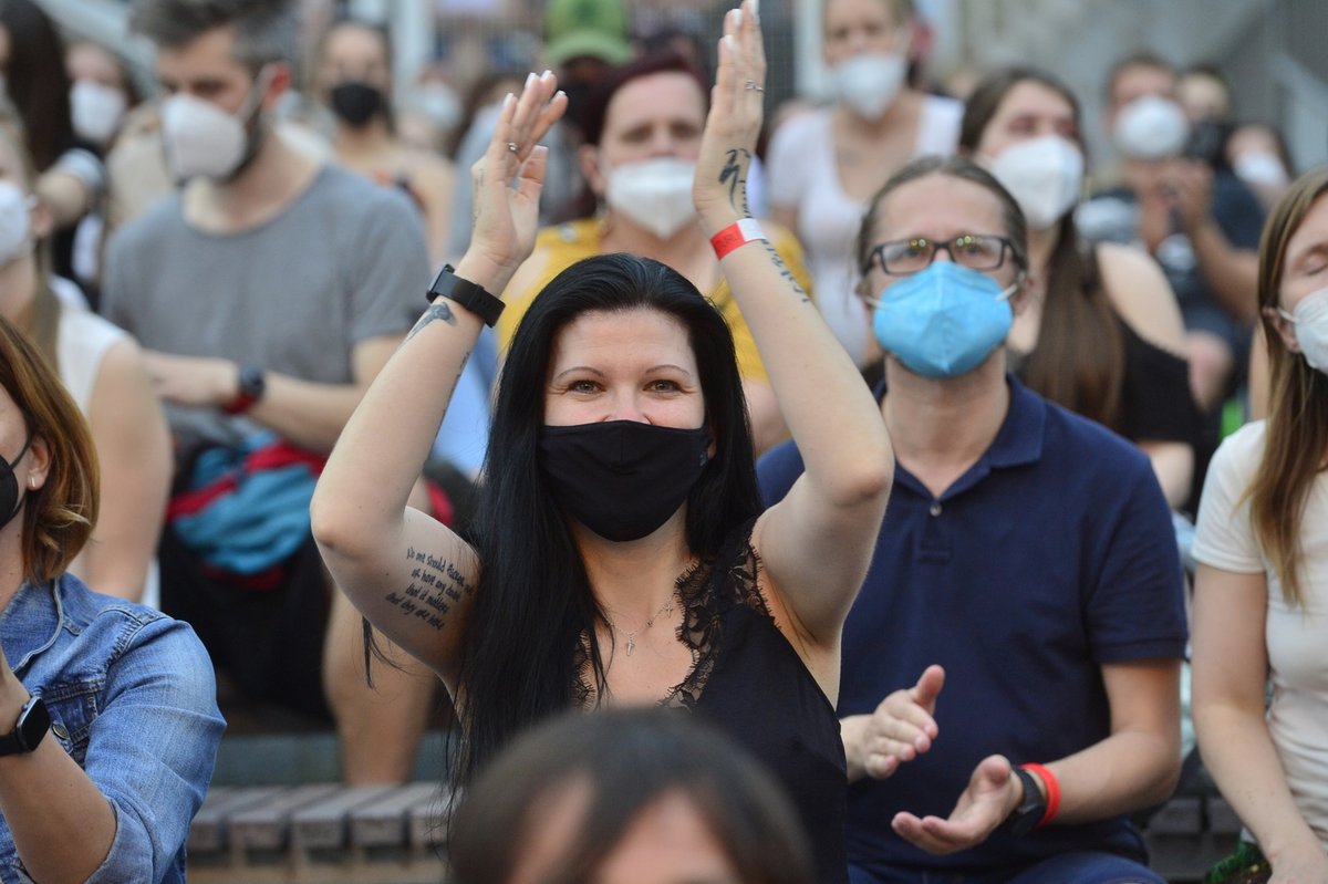 Koncert s názvem Šance pro kulturu, na kterém vystoupili Chinaski nebo Pavel Šporcl