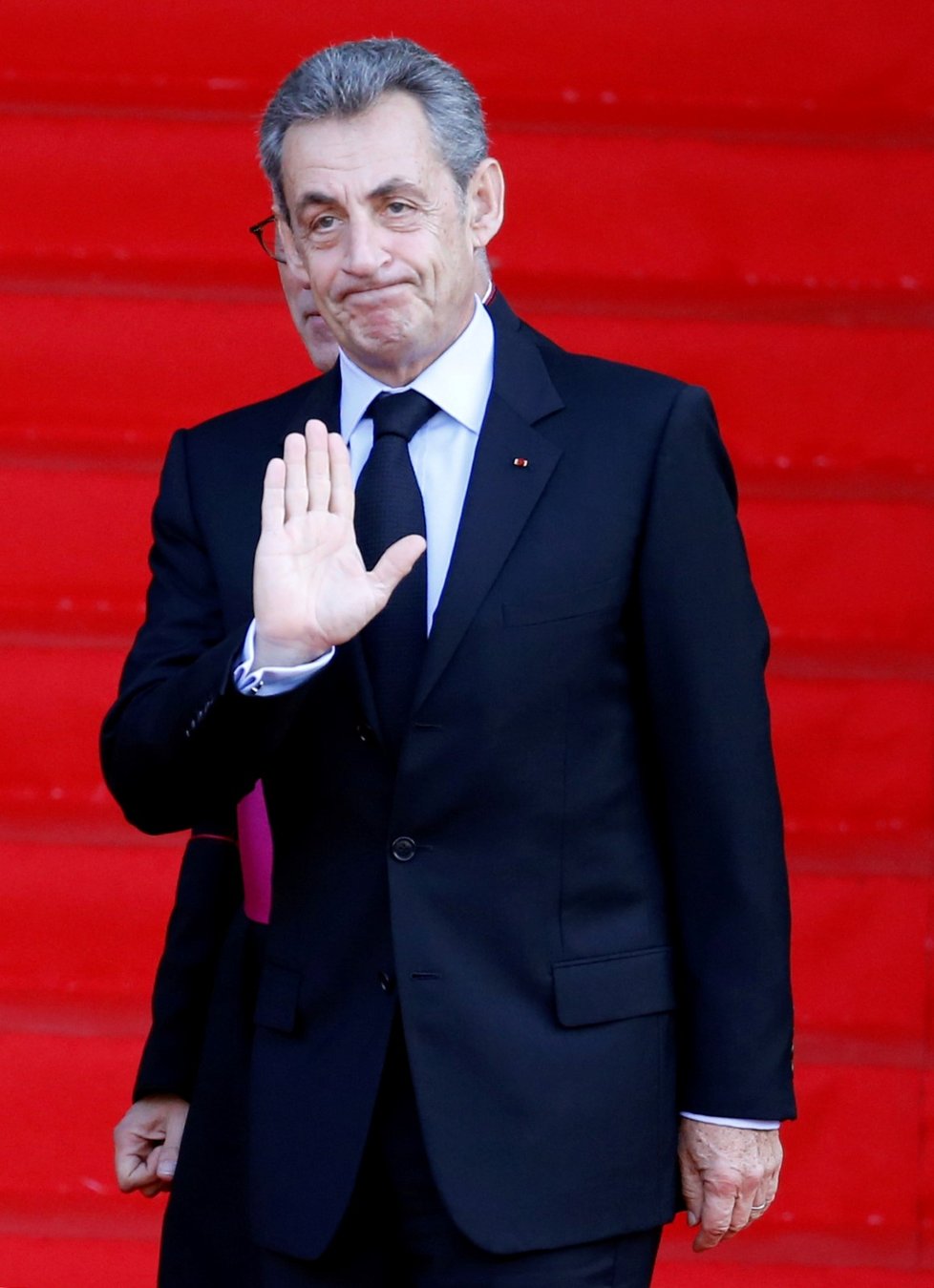 Poslední rozloučení s Jacquesem Chirakem: Nicolas Sarkozy (30. 9. 2019)