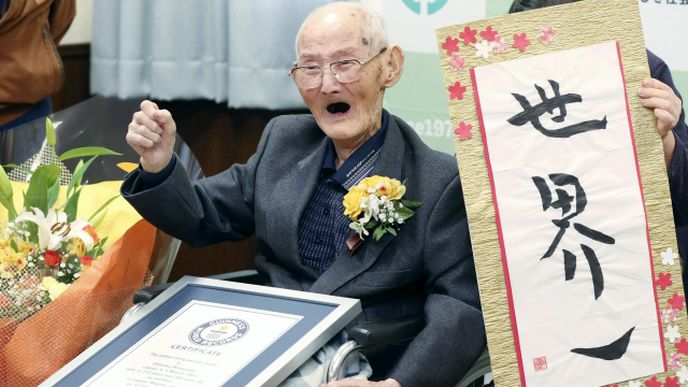 Nejstarší člověk světa Chitetsu Watanabe