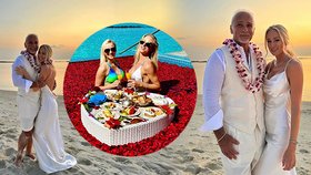 Dcera Blaženy ze Slunce, seno...: Miliardářská svatba na pláži! První FOTO ženicha a nevěsty