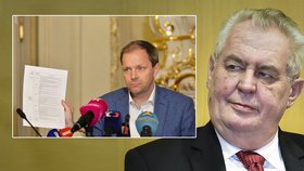 Chládek míří na Hrad: Zeman ho může držet v křesle měsíce, tvrdí ústavní právník