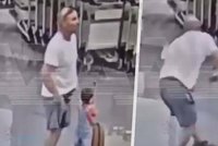 Zdrogovaný muž na letišti mrštil batoletem (2) o zem: Chlapeček bojuje o život
