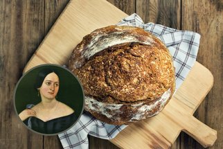 Domácí kváskový chléb jako od babičky z knihy Boženy Němcové: Upečte si klasiku!