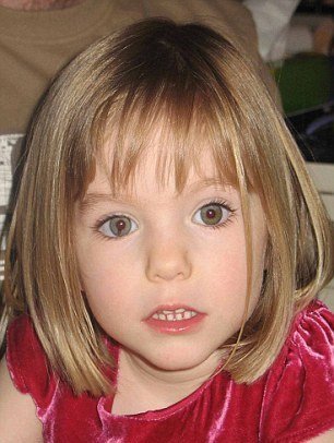 Maddie, která zmizela v roce 2007, se nikdy nepodařilo najít.