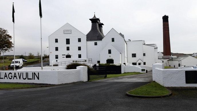 Destilerie na ostrově Islay