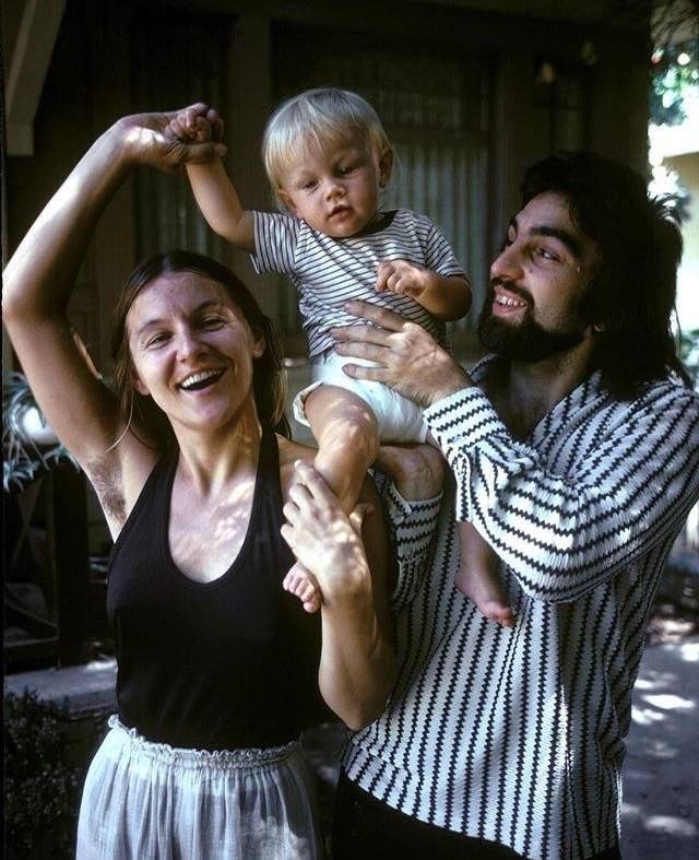 Leonard DiCaprio s rodiči, 1976