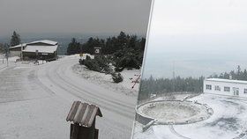 Do Česka se vrátily mrazy a začalo sněžit. Řítí se na nás i ledová fujavice