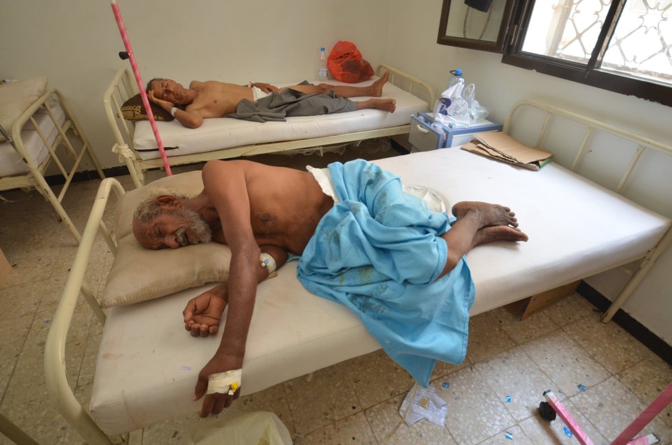 Cholera teď zabíjí v Jemenu