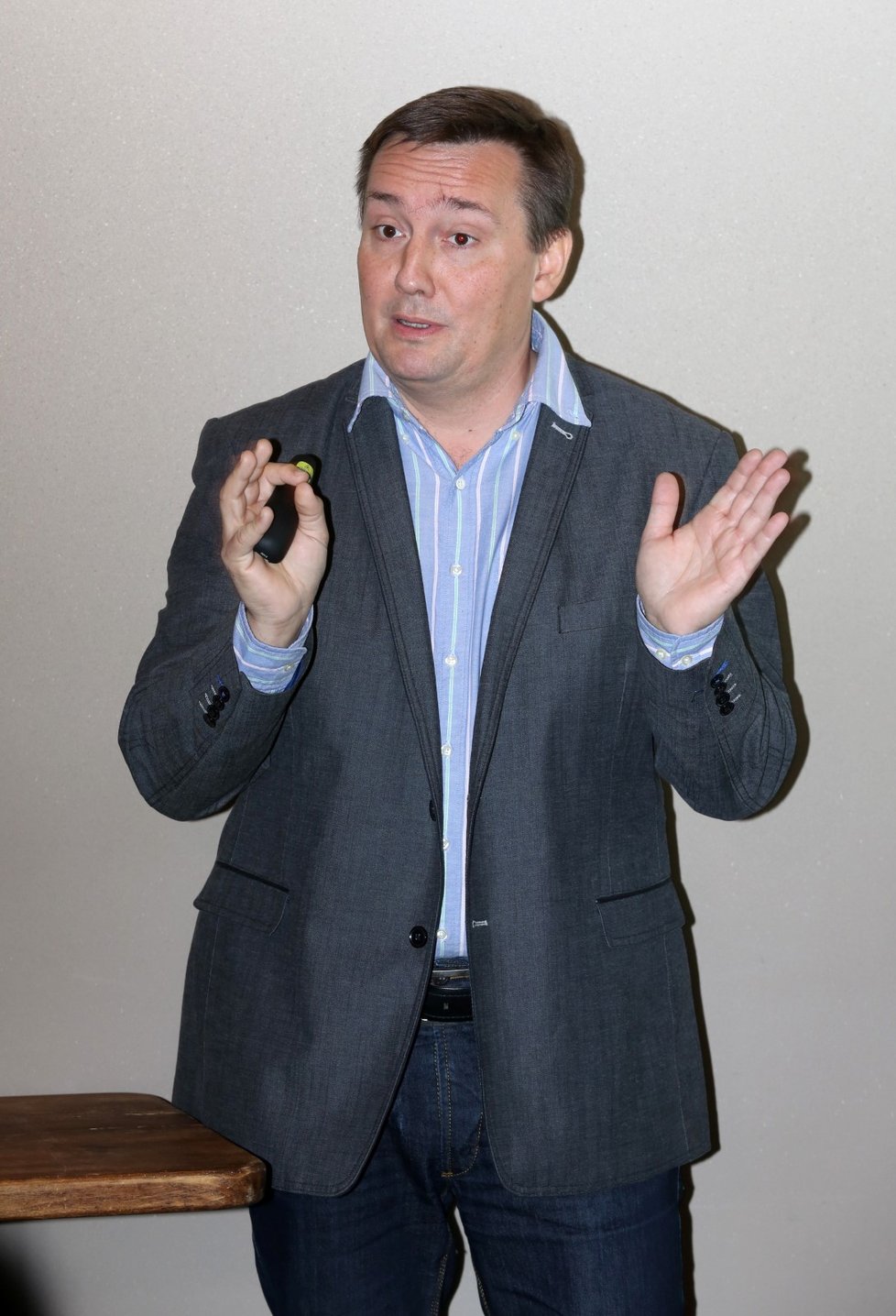 Lékař Vladimír Koblížek přednášel o plicní nemoci CHOPN.