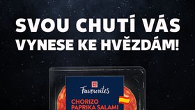 Supermarket Kaufland využil popularity Choriza a též si udělal reklamu postavenou na zmíněné fotce.