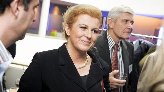 Chorvatská prezidentka Kolinda Grabarová-Kitarovičová