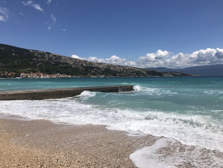 Pláže u Baška beach