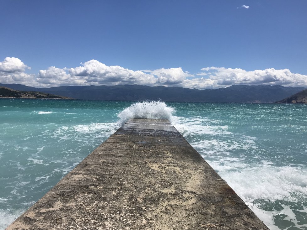 Pláže u Baška beach